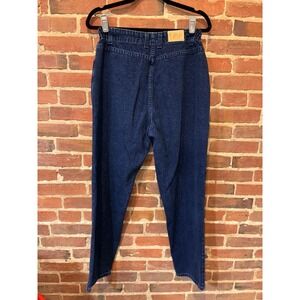 Lee Women's 12 Med Dark Wash High Waist Tapered Leg Mom Jeans USA‎